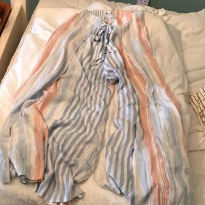 Cotton Candy LA open leg pants